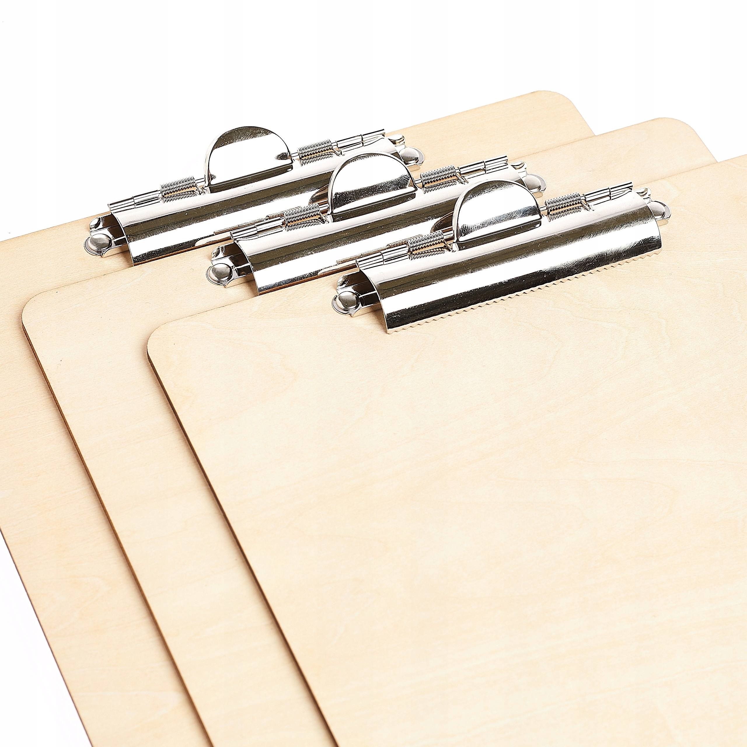 CLIPBOARD DREWNIANY A5 Z KLIPSEM GRAWER LOGO KLIP PODKŁADKA BEŻOWA Długość 23 cm