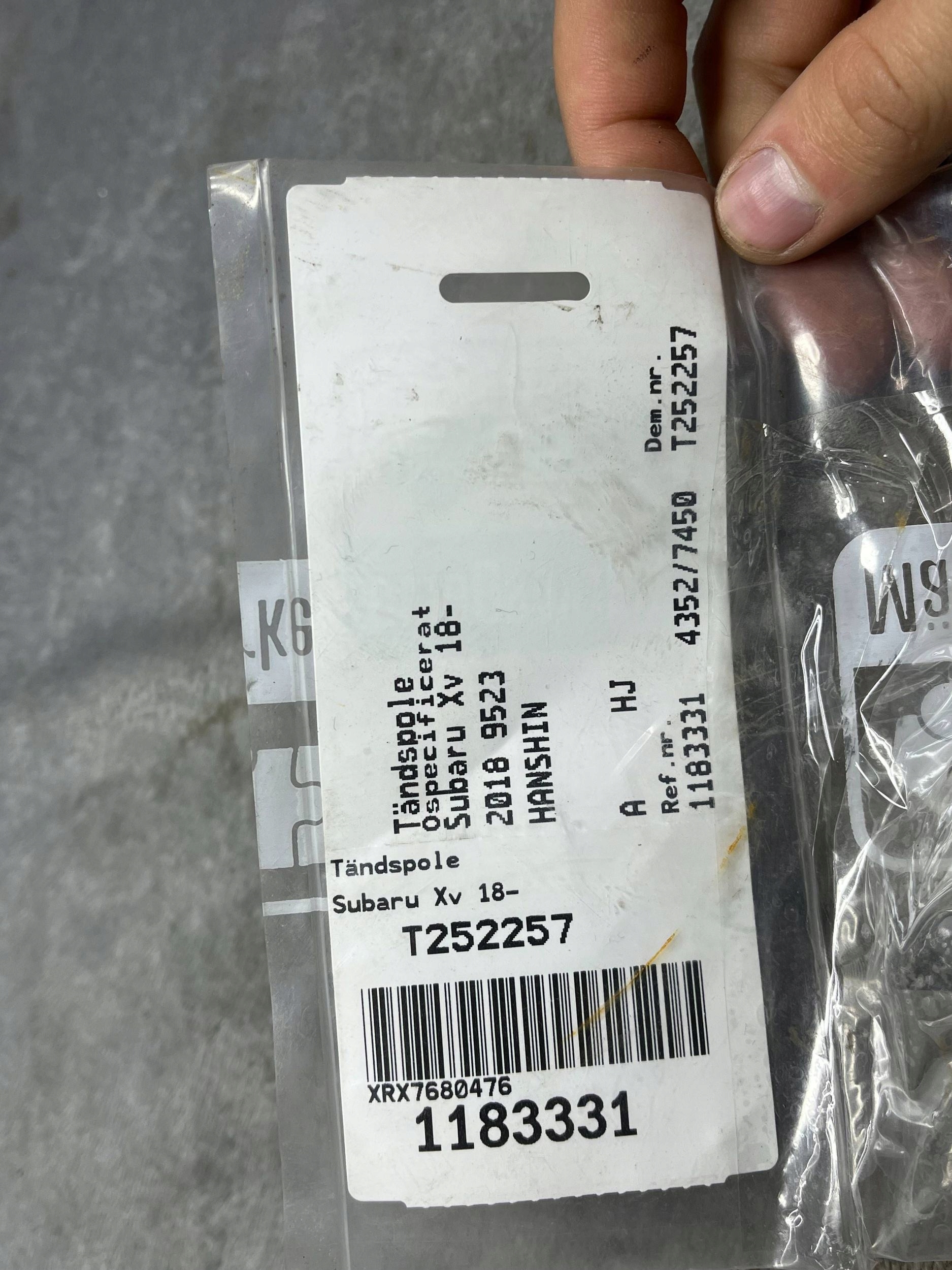coil ignition Subaru XV II 22433AA740 !J