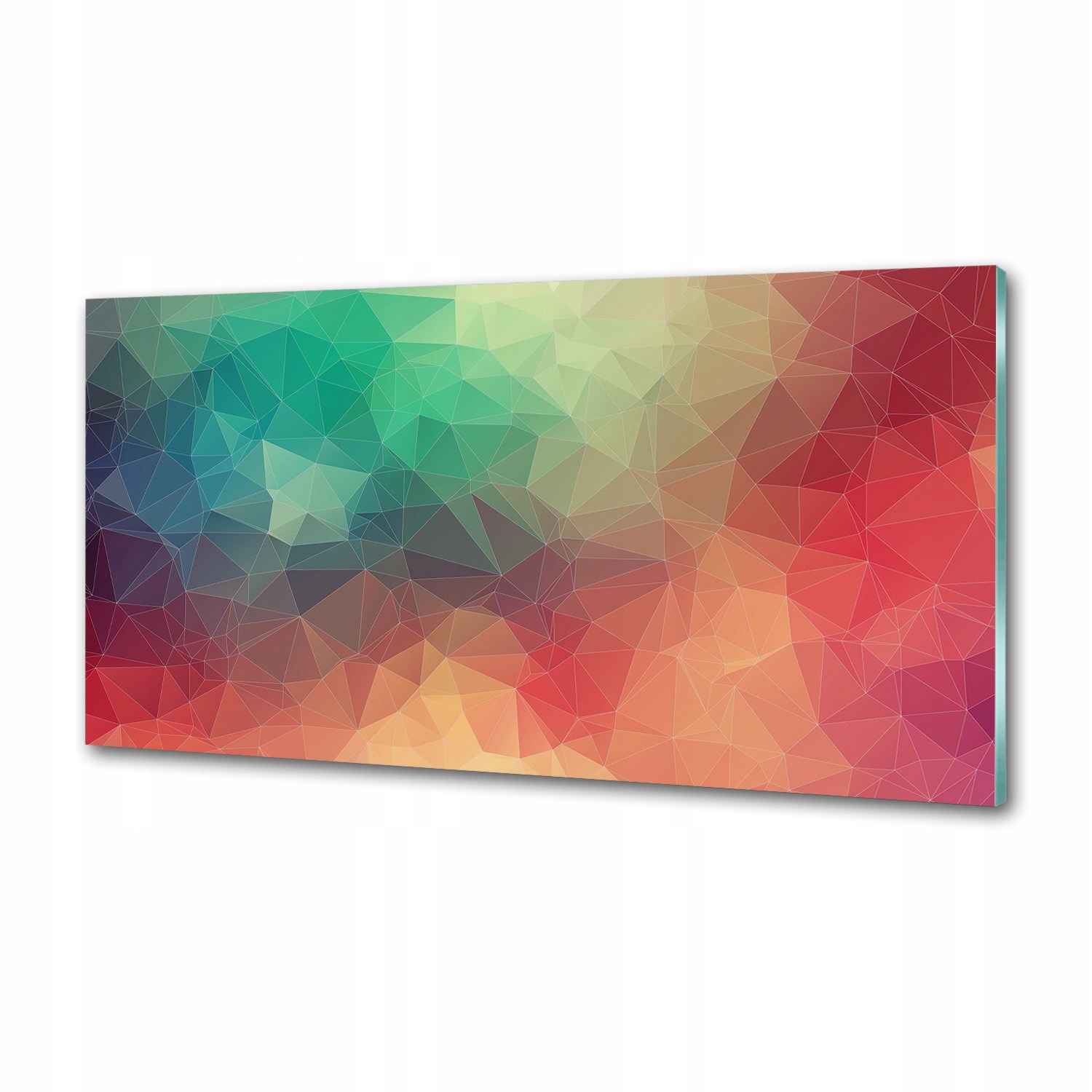 Panel do kuchyne Geometrické pozadie 100 x 50 cm Lepidlo