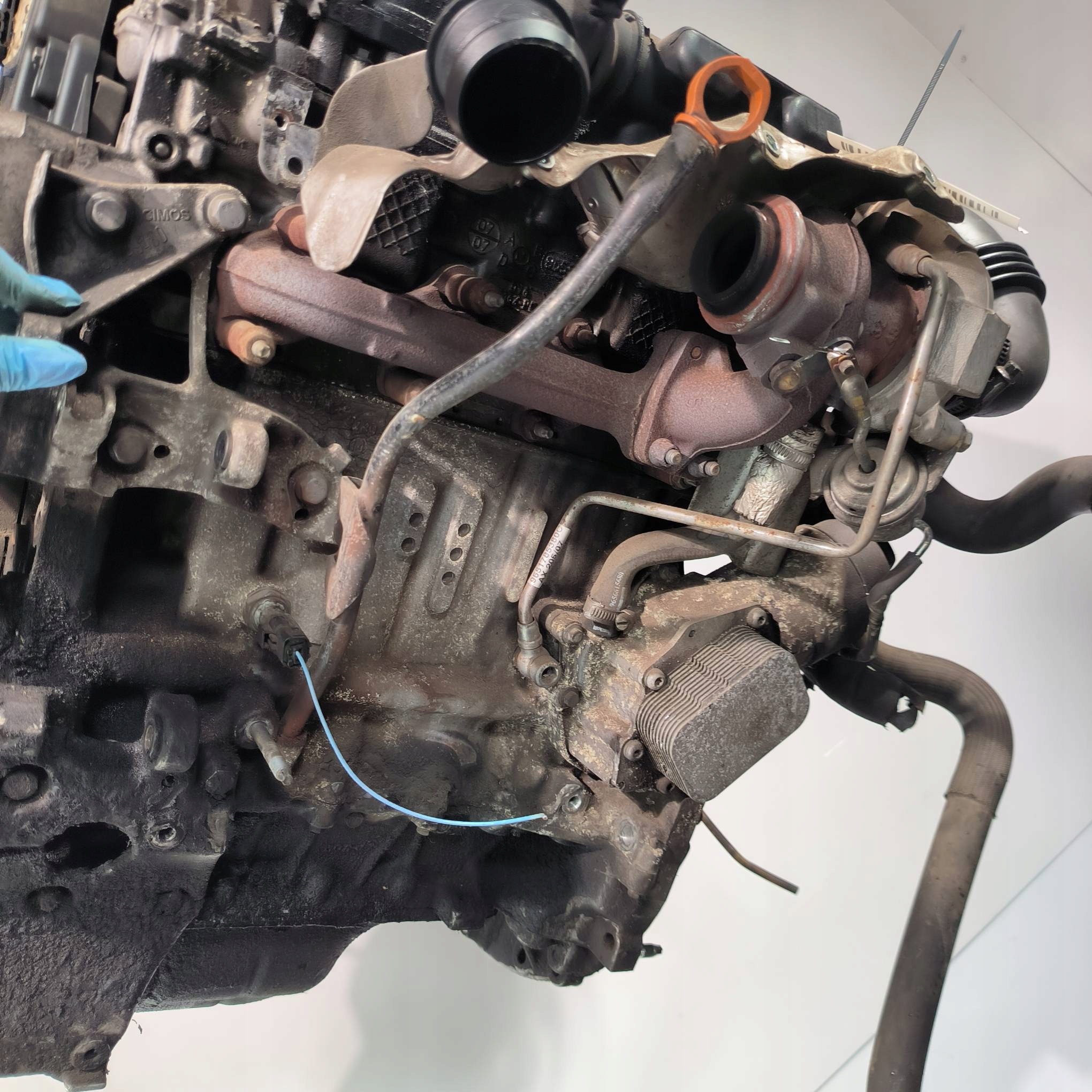engine complete 1.6 HDI 90 PEUGEOT 207