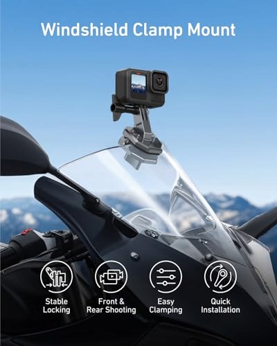 TELESIN Uchwyt Na Ramię Do GoPro Hero DJI OSMO Insta360 Akcesoria Kamera — miniatura 2