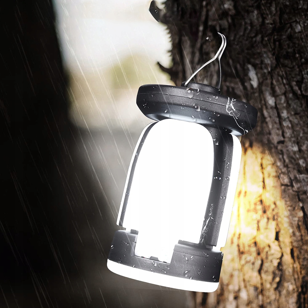 LAMPA KEMPINGOWA SOLARNA WISZĄCA LED ZEWNĘTRZNA Kod producenta LAMPKA KEMPINGOWA AKUMULATOROWA