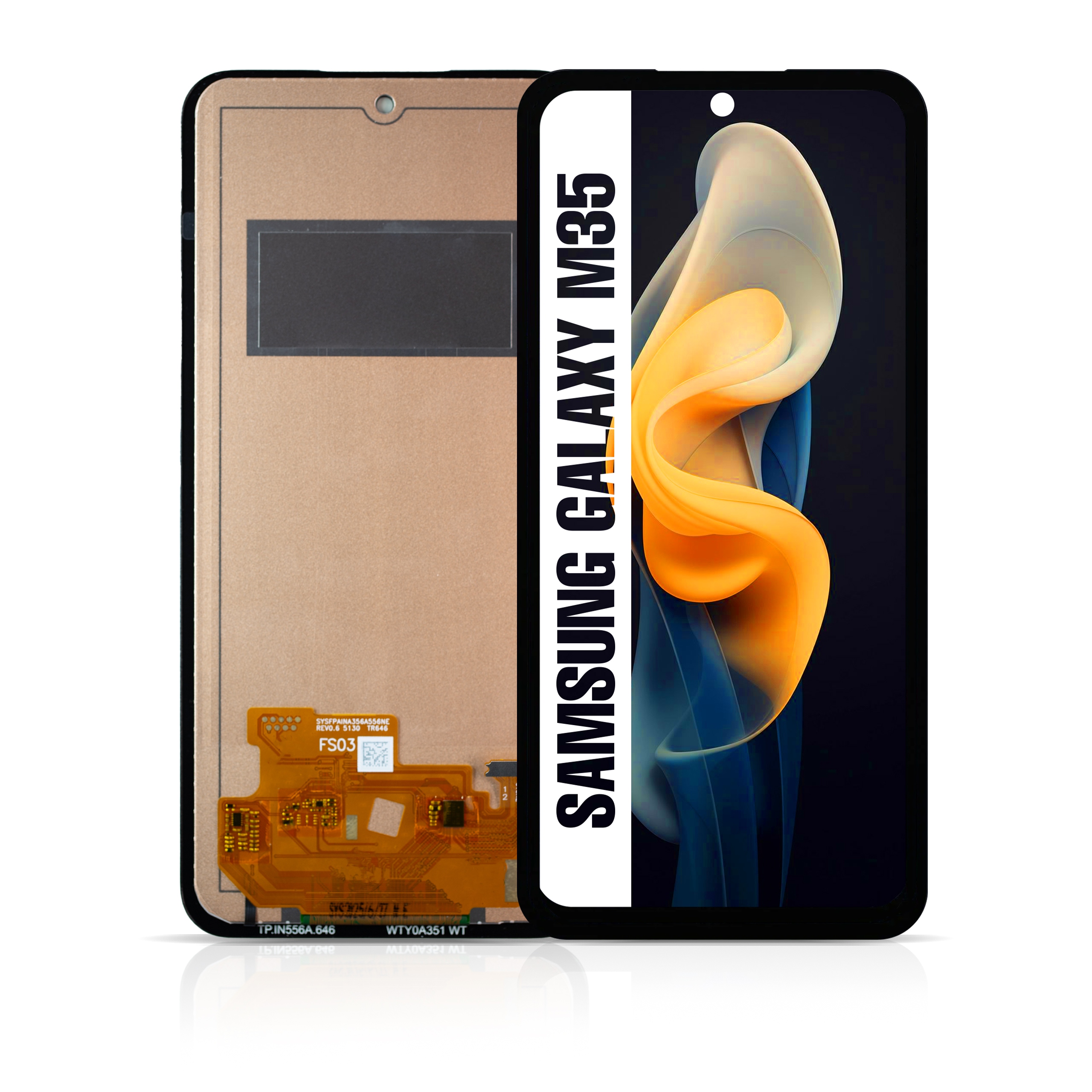 Incell pro Samsung Galaxy M35 LCD displej Digitizer Dotyk