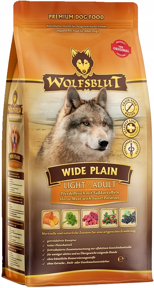 Wolfsblut Wide Plain Light Karma Dla Psa 12,5kg