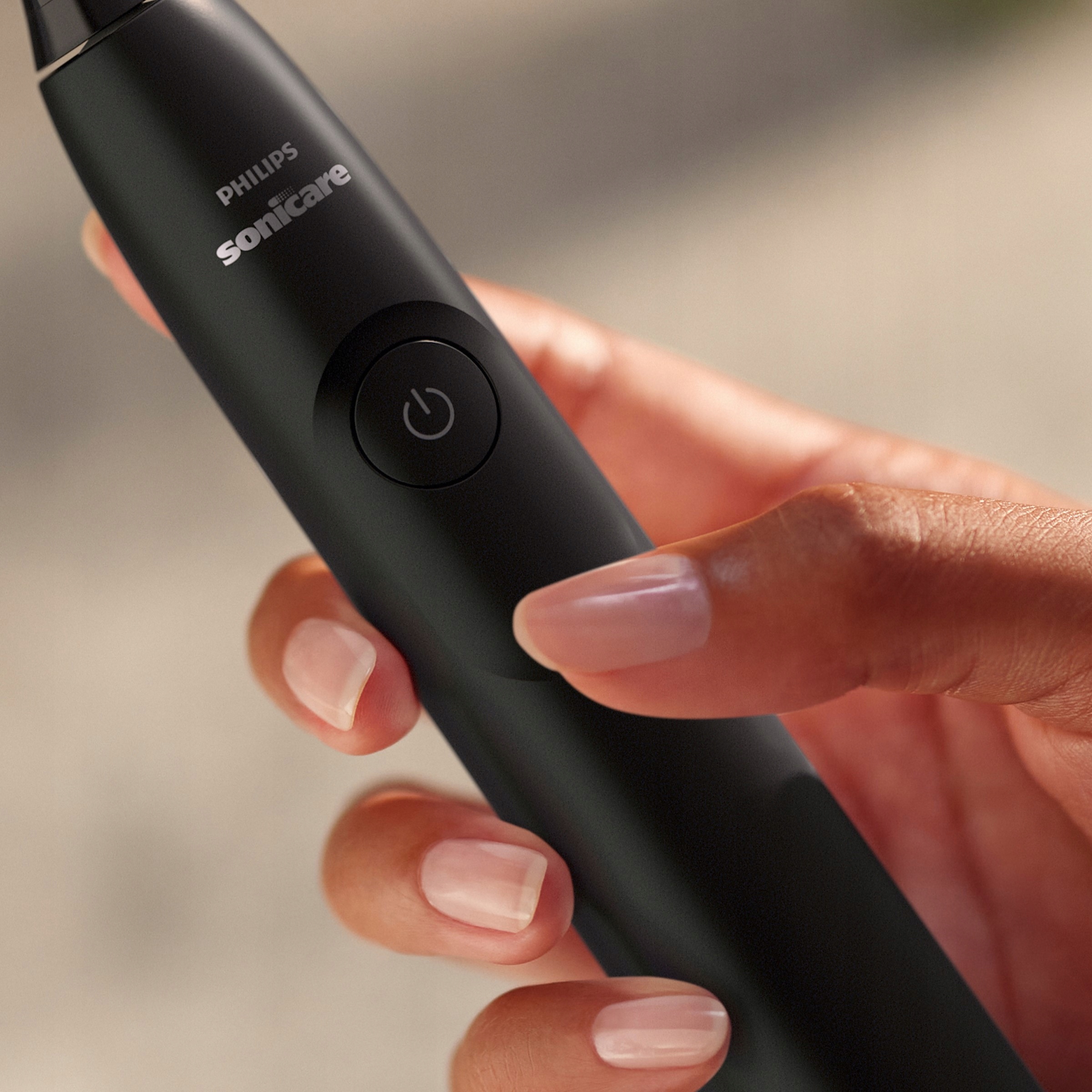 2x Philips Sonicare 5300 szczoteczka soniczna zestaw biała czarna HX7109/01