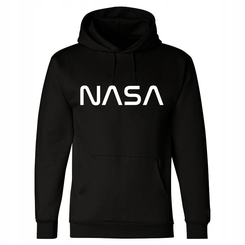 

Bluza Męska - Nasa - Czarna Z Kapturem Prezent L