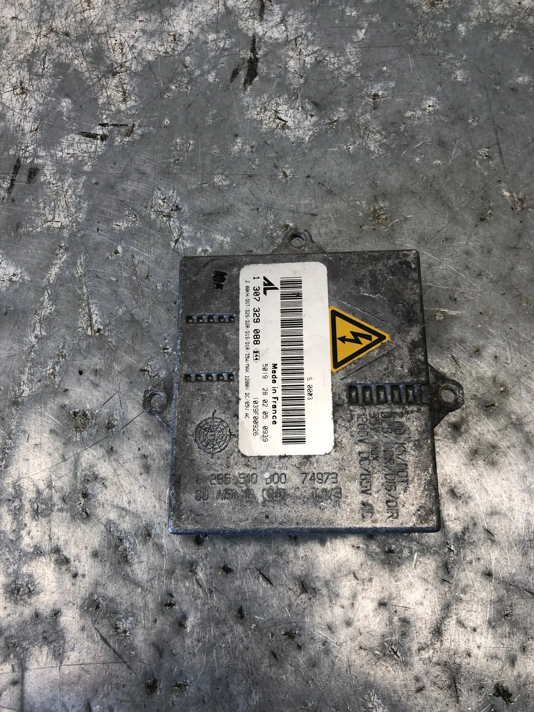 control unit XENON left front MERCEDES W203 1307329088