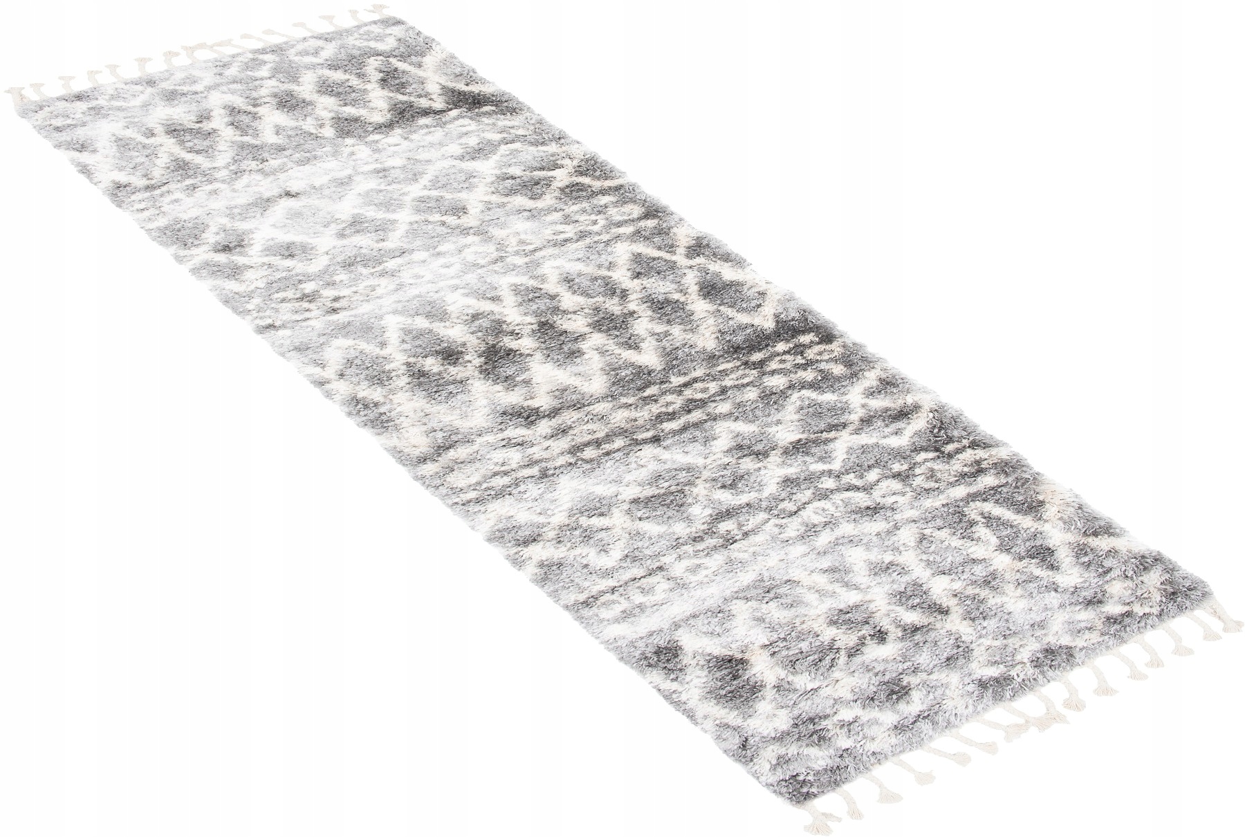 Koberec Behúň Shaggy Aztec 70x250 Strapce Boho w16