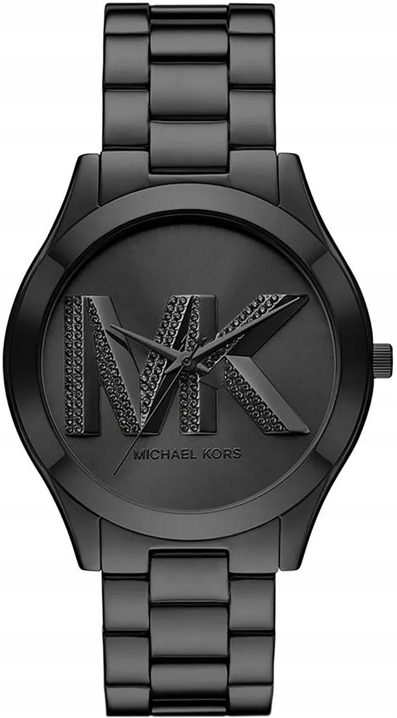 Dámské hodinky Michael Kors Slim Runway MK4734 Full Black (38 mm)