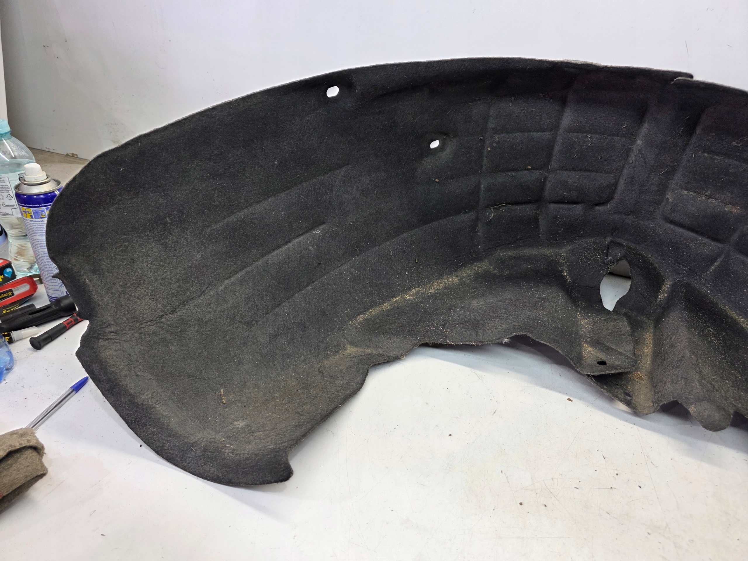 mudguard right rear part AUDI A5 8T8 SPORTBACK MATERIAL original !!!