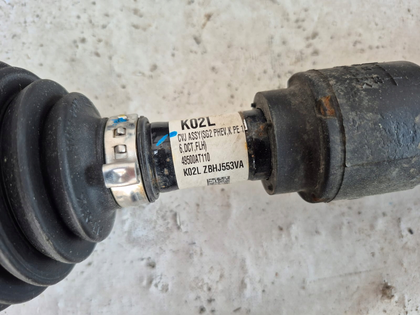 KIA NIRO II 22- semi-axis semi-axis left front front 49500-AT110