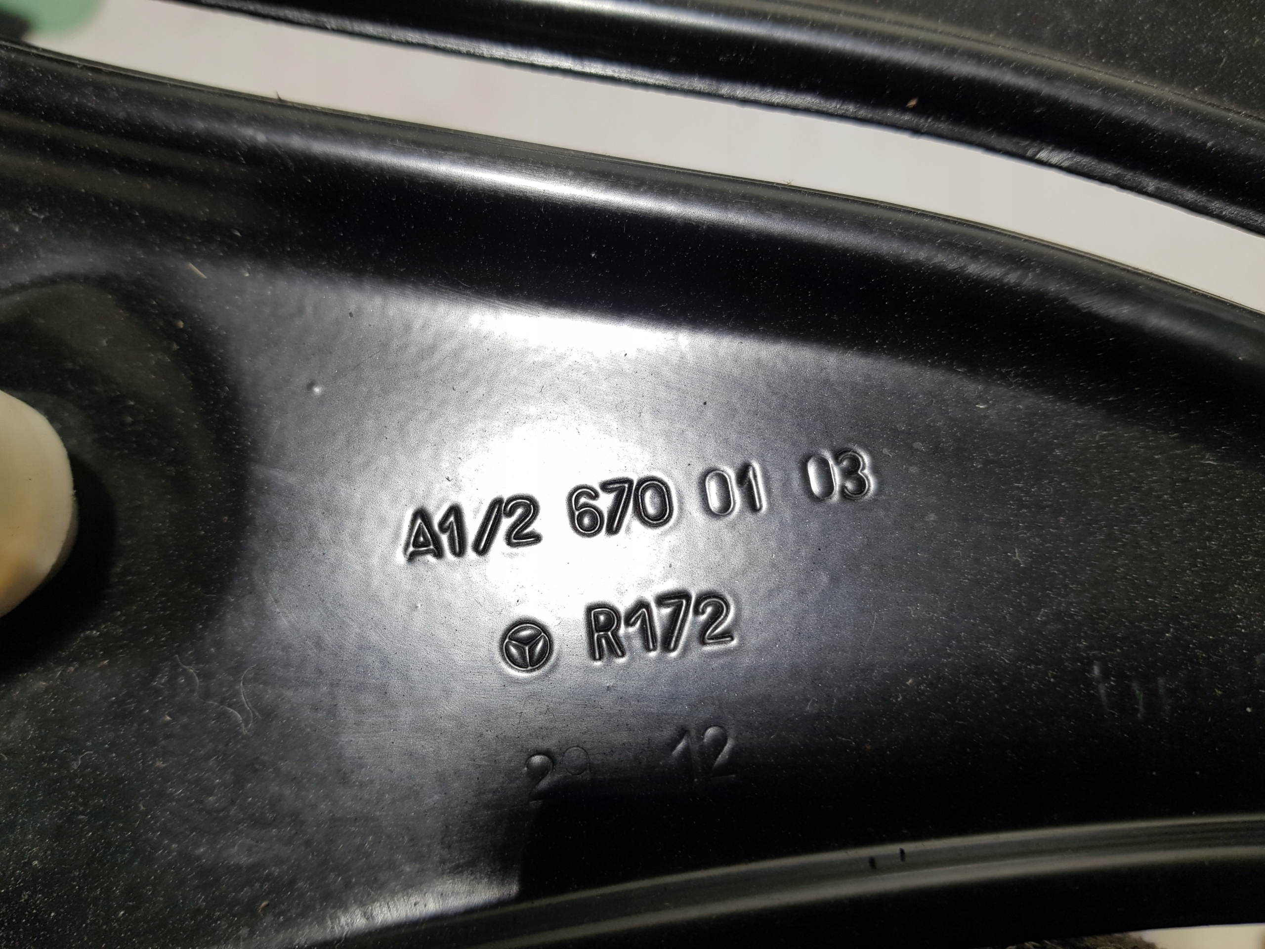 window regulator left rear part MERCEDES SLK W172 R172