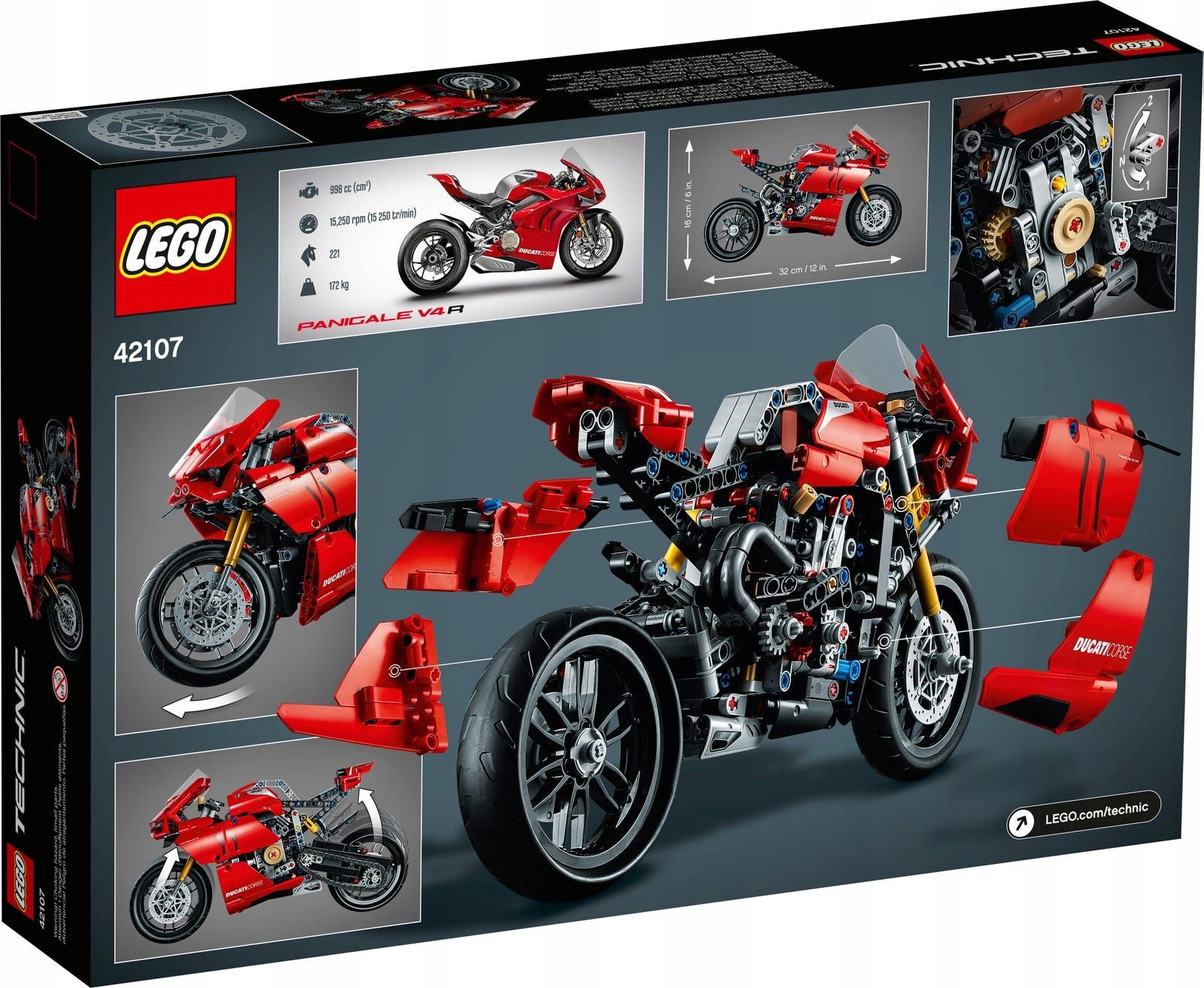 LEGO 42107 Technic - Ducati Panigale V4 R Nazwa zestawu Ducati Panigale V4 R
