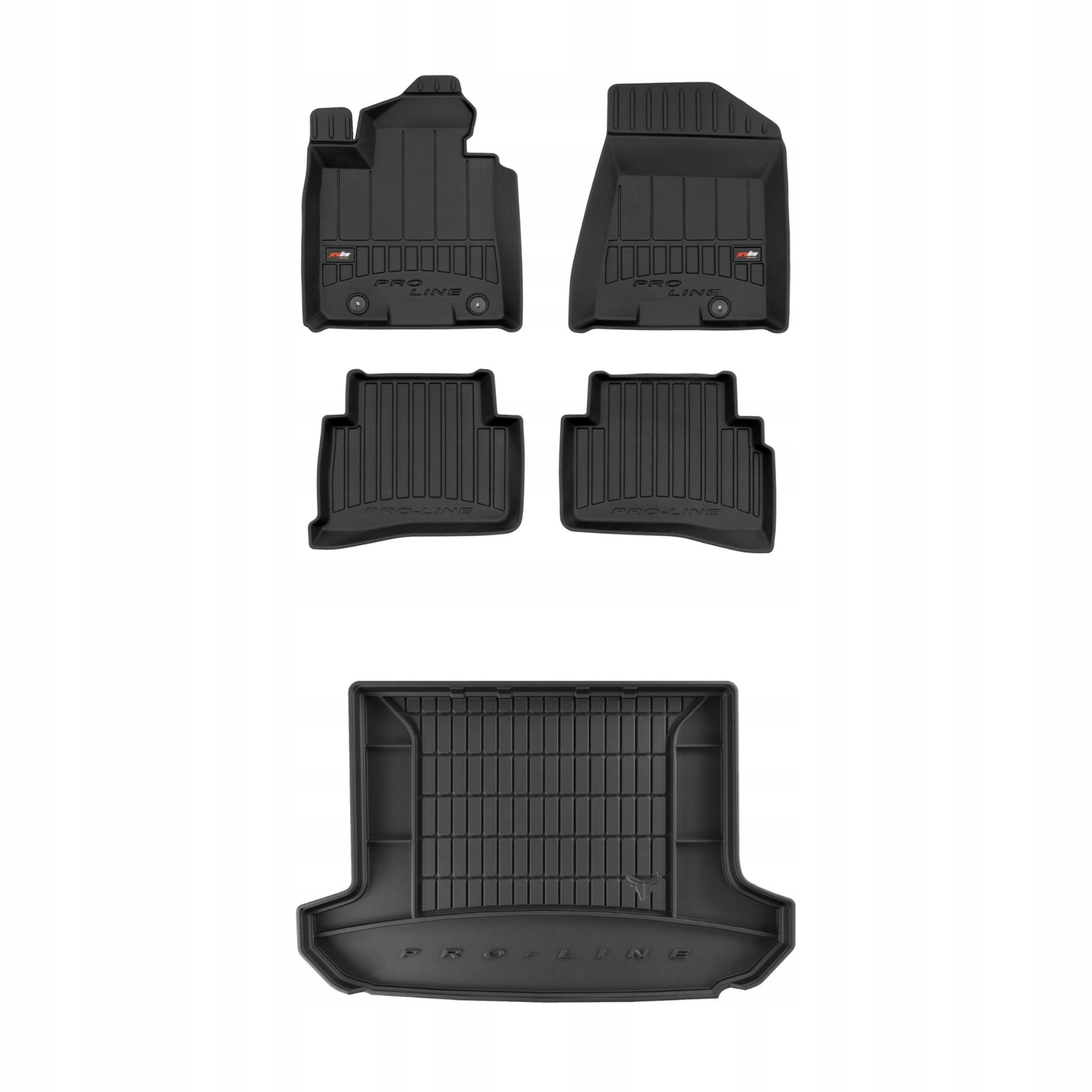 Sada gumových kobercov a rohoží pre Kia Sportage IV 2015-2021