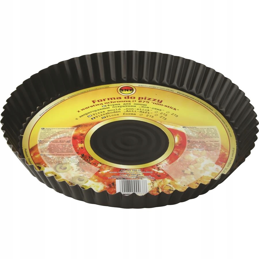 

Forma non-stick czarna do pizzy tarty średnica 275