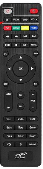 

Pilot Ltc Do Tunerów HD401 HD501 T201 T203 T204