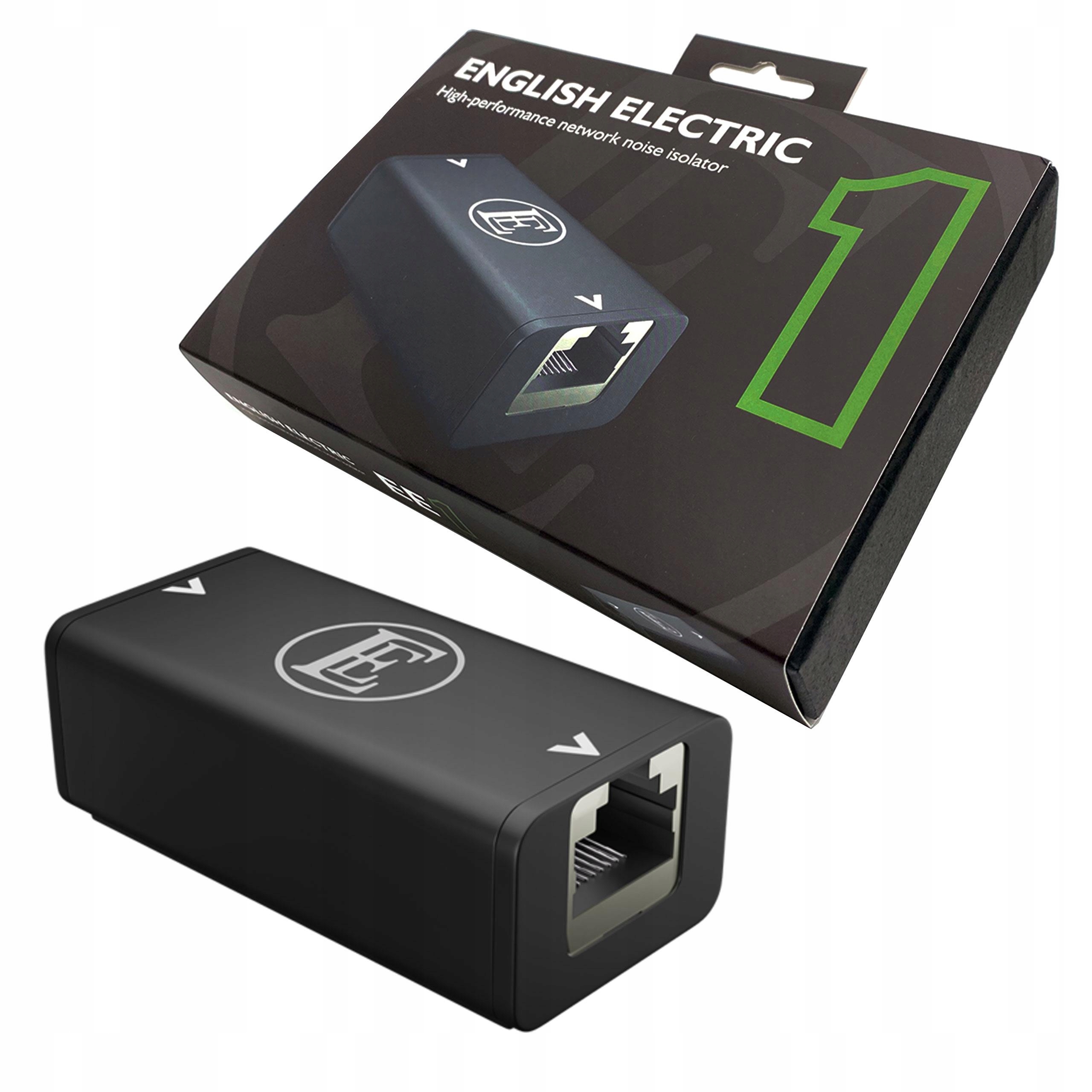 2× IZOLATOR SZUMÓW SIECIOWYCH ETHERNET RJ45 RJ-45 CHORD ENGLISH ELECTRIC EE1