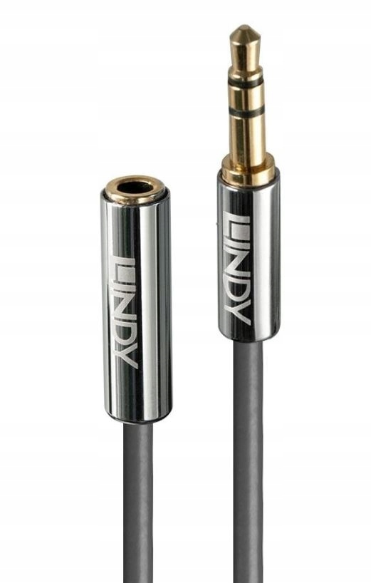 

Kabel przedłużacz mini jack 3.5mm Lindy 35327 1m
