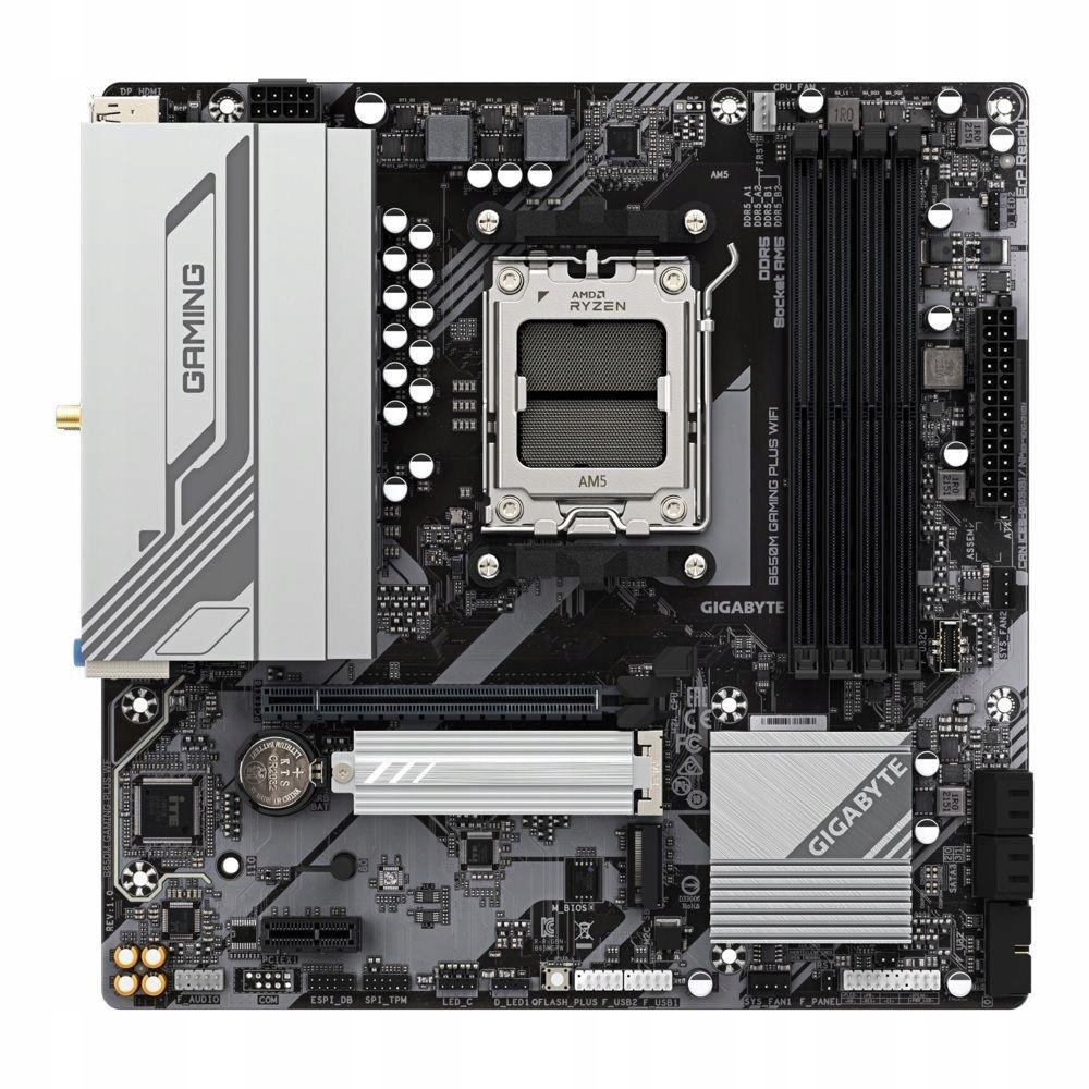 Doska Gigabyte B650M Gaming Plus Wf /amd B650/DDR5/SATA3/M.2/ USB3.0/PCIe4.