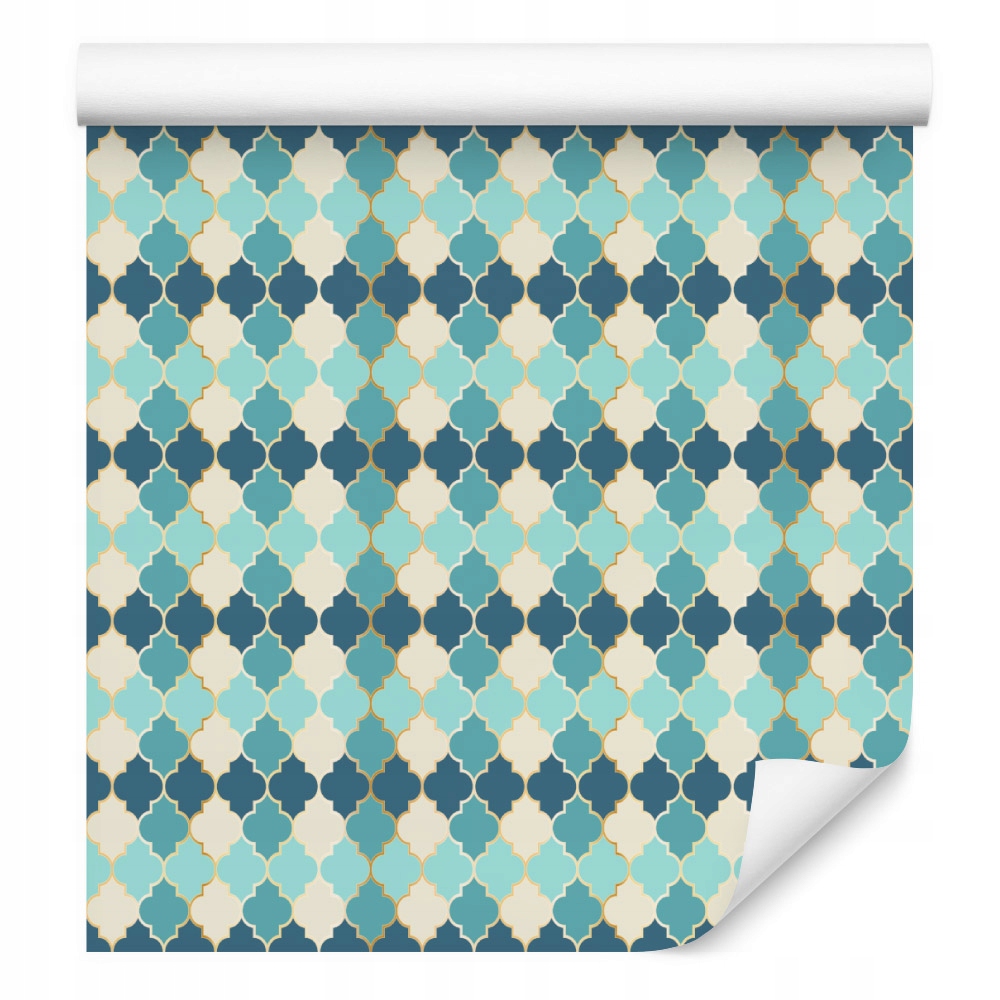 Tapeta na zeď, marocká mozaika, do obývacího pokoje