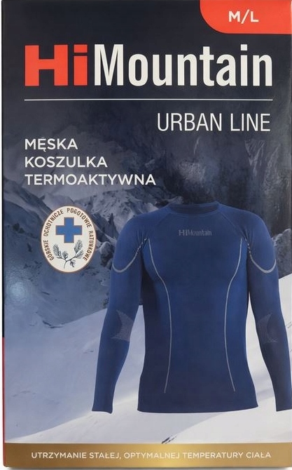Koszulka Termiczna Męska HiMountain Bielizna Termoaktywna r. XL/XXL