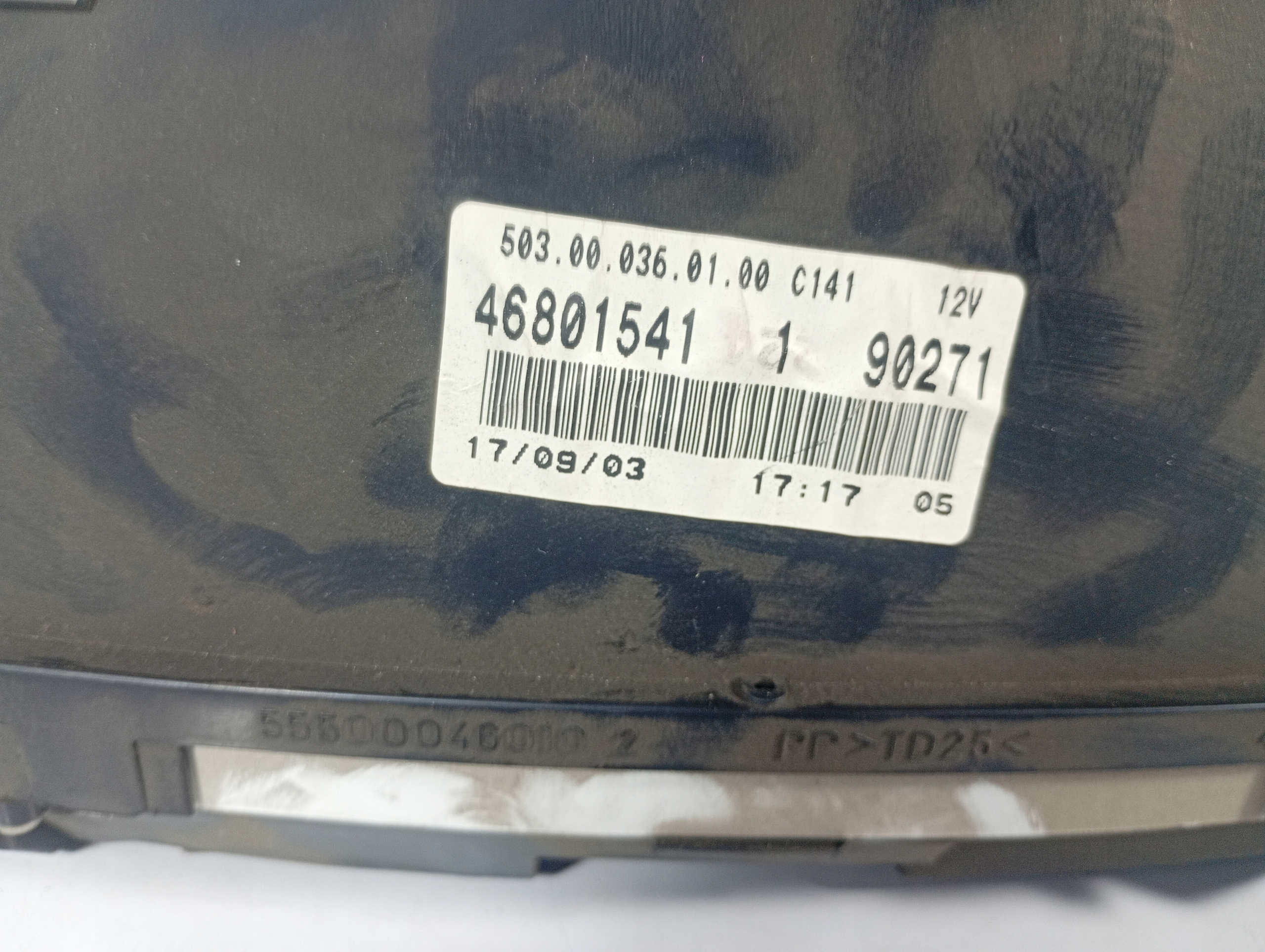 Panda II 2 03-13 dials dials tachometer OE 46801541