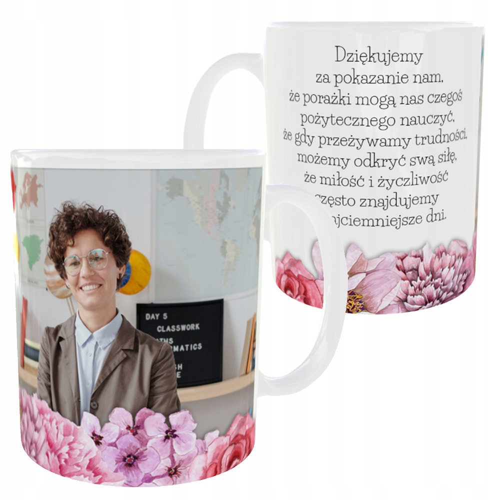 

Kubek Na Dzień Nauczyciela Z Własnym Nadrukiem