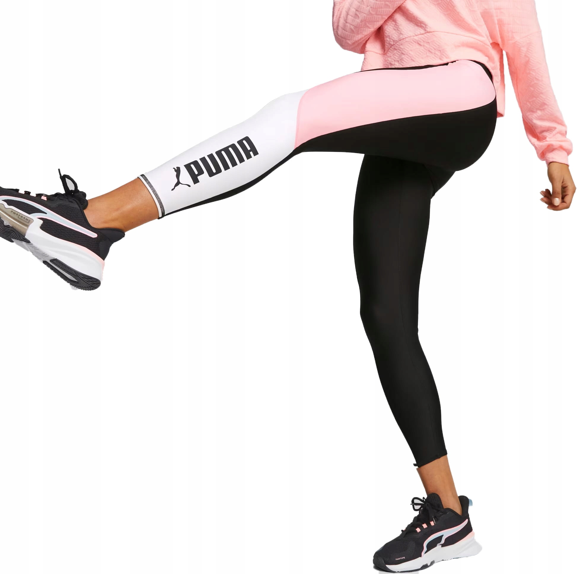 Puma Legginsy Damskie Treningowe Termoaktywne Z Wysokim Stanem Fitness Xs