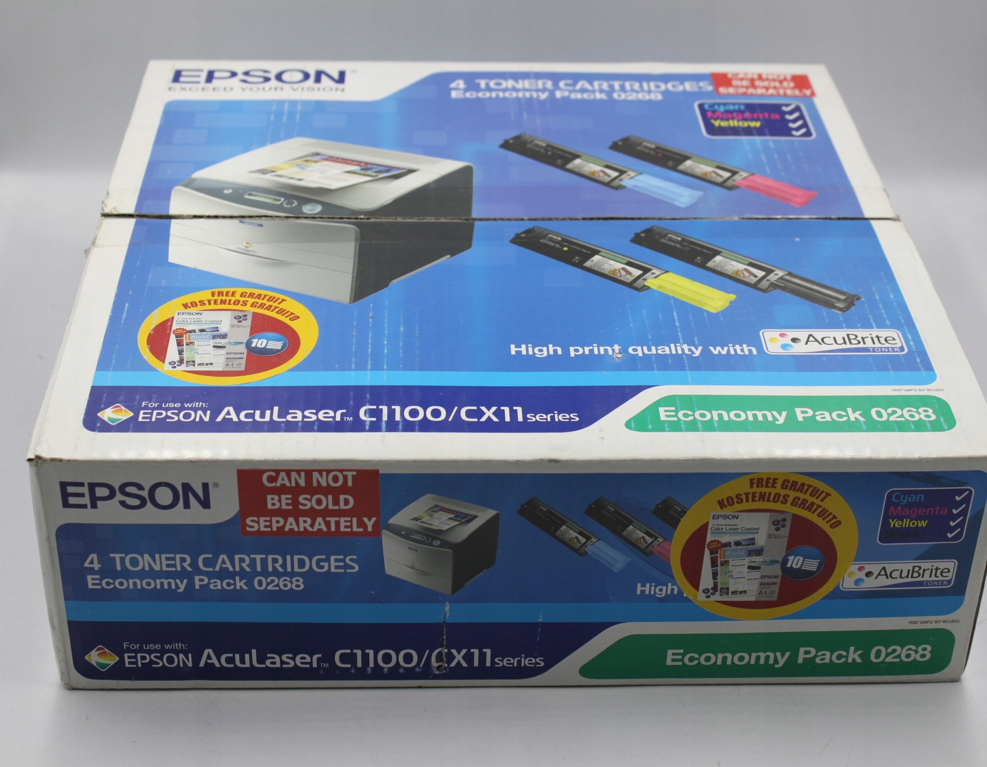 Epson 0268 C13S050268 4pack originální toner