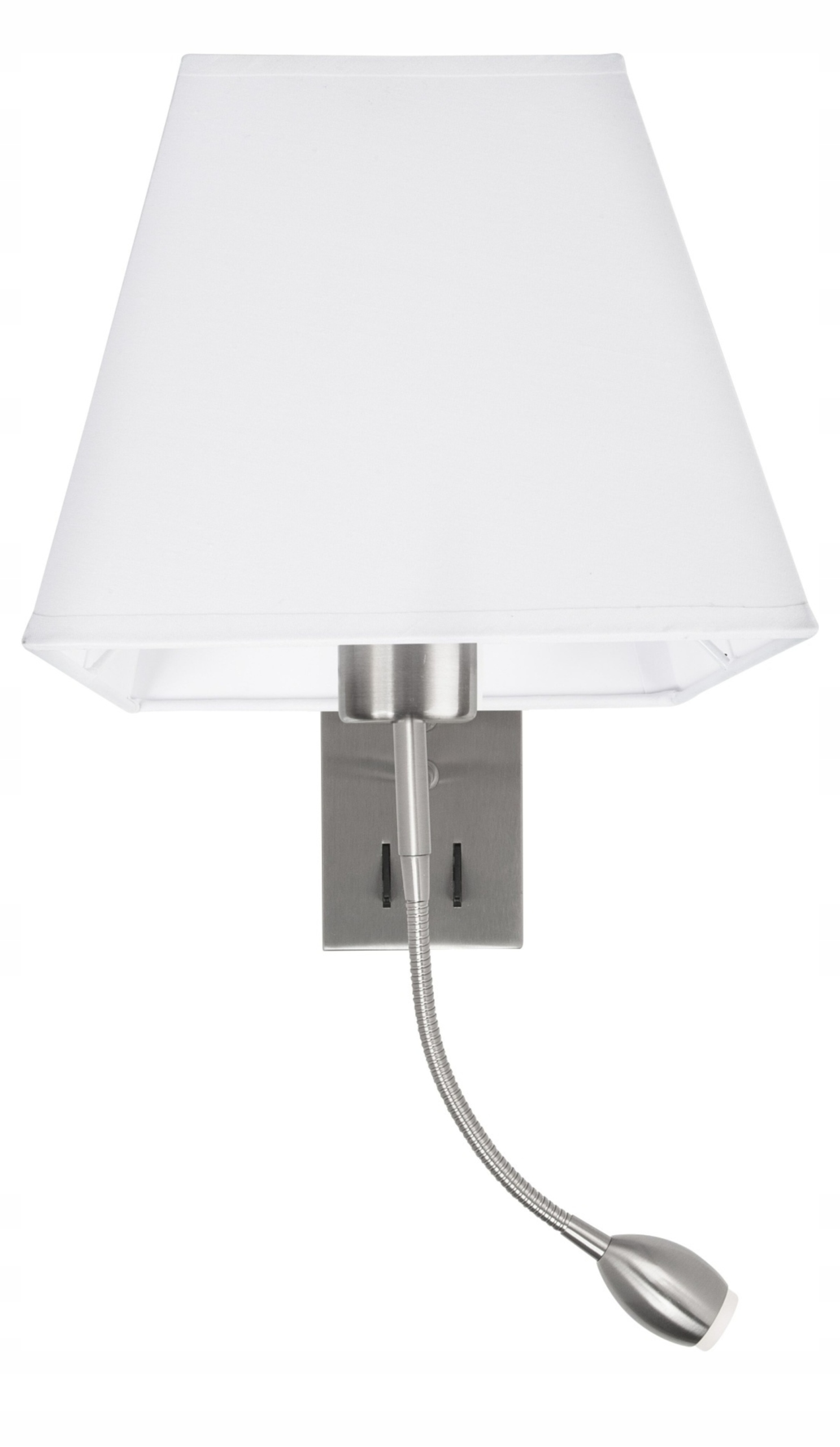 Nástenná lampa Nova Luce Valencia E27 40W Led 3W 3000K chróm