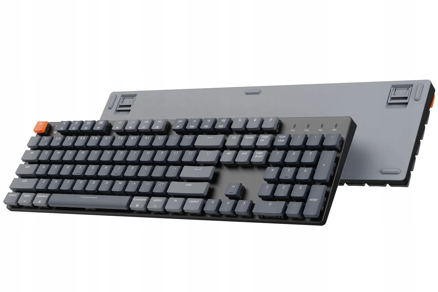 Klawiatura mechaniczna Keychron K5 Se Rgb Red Switch Dark Grey