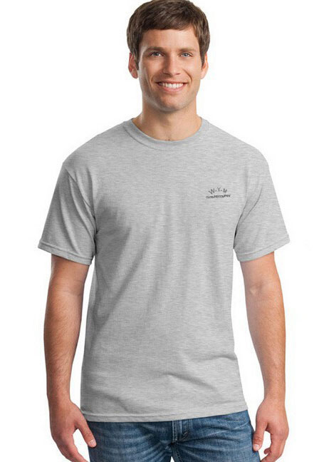 

Duży Podkoszulek Męski Koszulka Basic r 4XL melanż