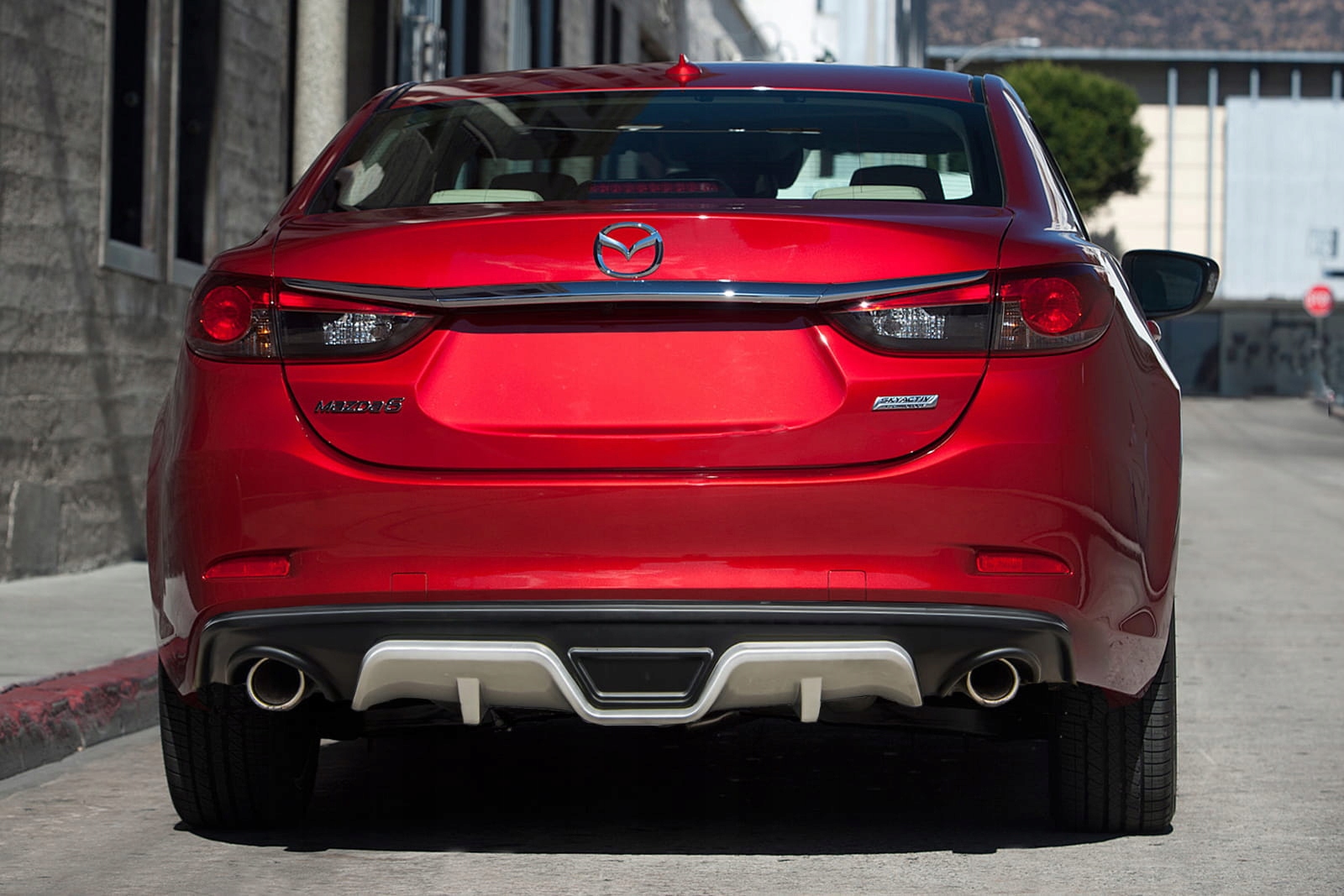 MAZDA 6 III GJ 2014-2018 SEDAN DYFUZOR TYLNEGO ZDERZAKA Producent części Inny