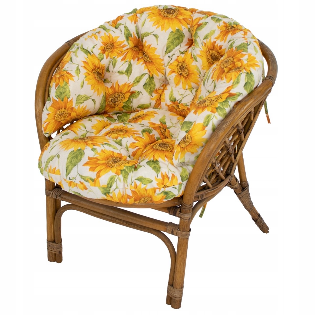 

Poduchy poduszki na fotel rattan ratan wiklina W1