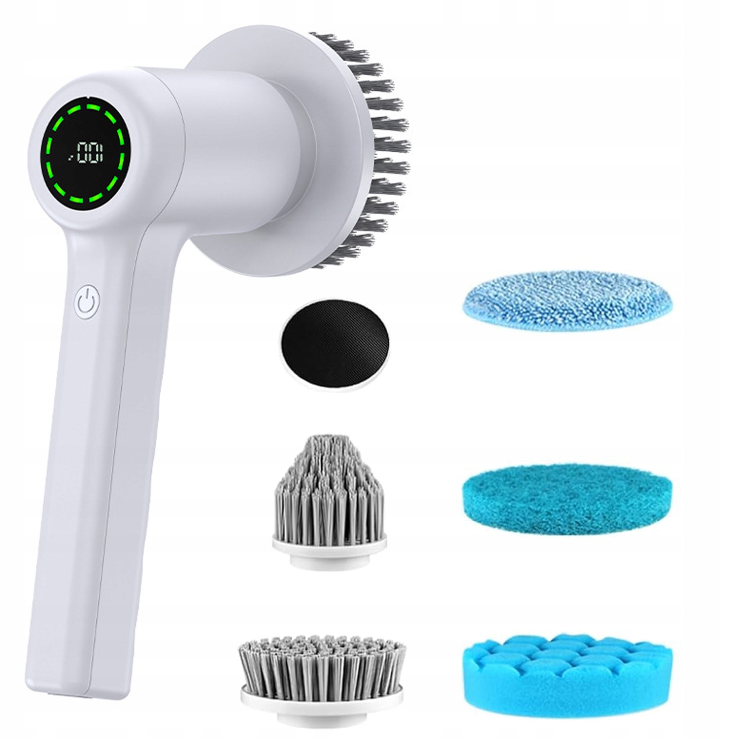 Levně Elektrický Akumulátorový Kartáč 6v1 Na Úklid Domácnosti