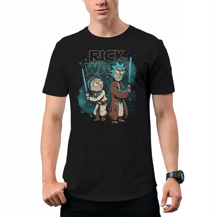 

Koszulka T-Shirt Rick Wars Czarna XL