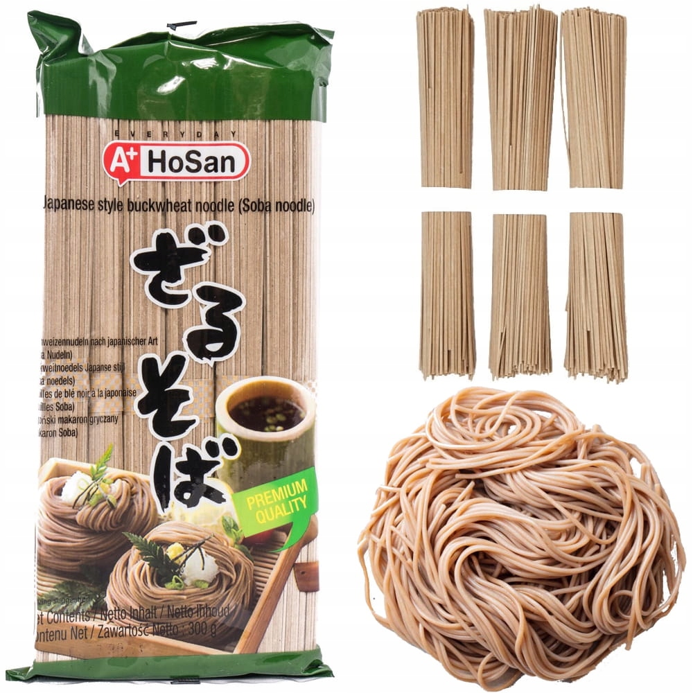 

Makaron Soba Koreański Gryczany Brązowy 300g Hosan