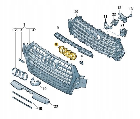 Audi OE 4M0853169C