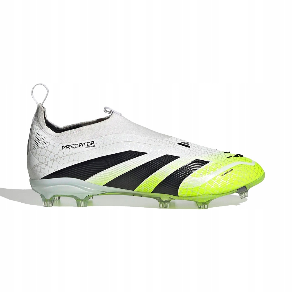 Korkové boty adidas Predator Elite LL Fg J pro fotbal, ponožka lanka 29