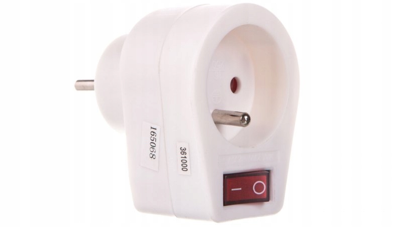 

Wtyczka-gniazdo z wyłącznikiem 10/16A 250V 2P+Z