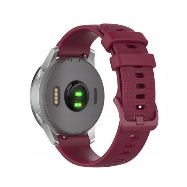 

Pasek Silikonowy do Garmin Venu 2 bordowy
