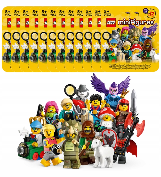 Lego Minifigures – Série 25 – 1 Sada 12 kusů – 71045