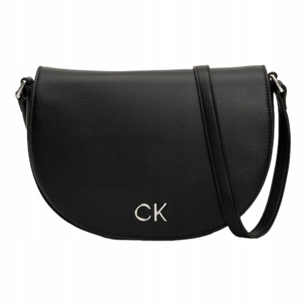 Calvin Klein Dámská Kabelka Ck Daily Saddle Bag Pebble Černá