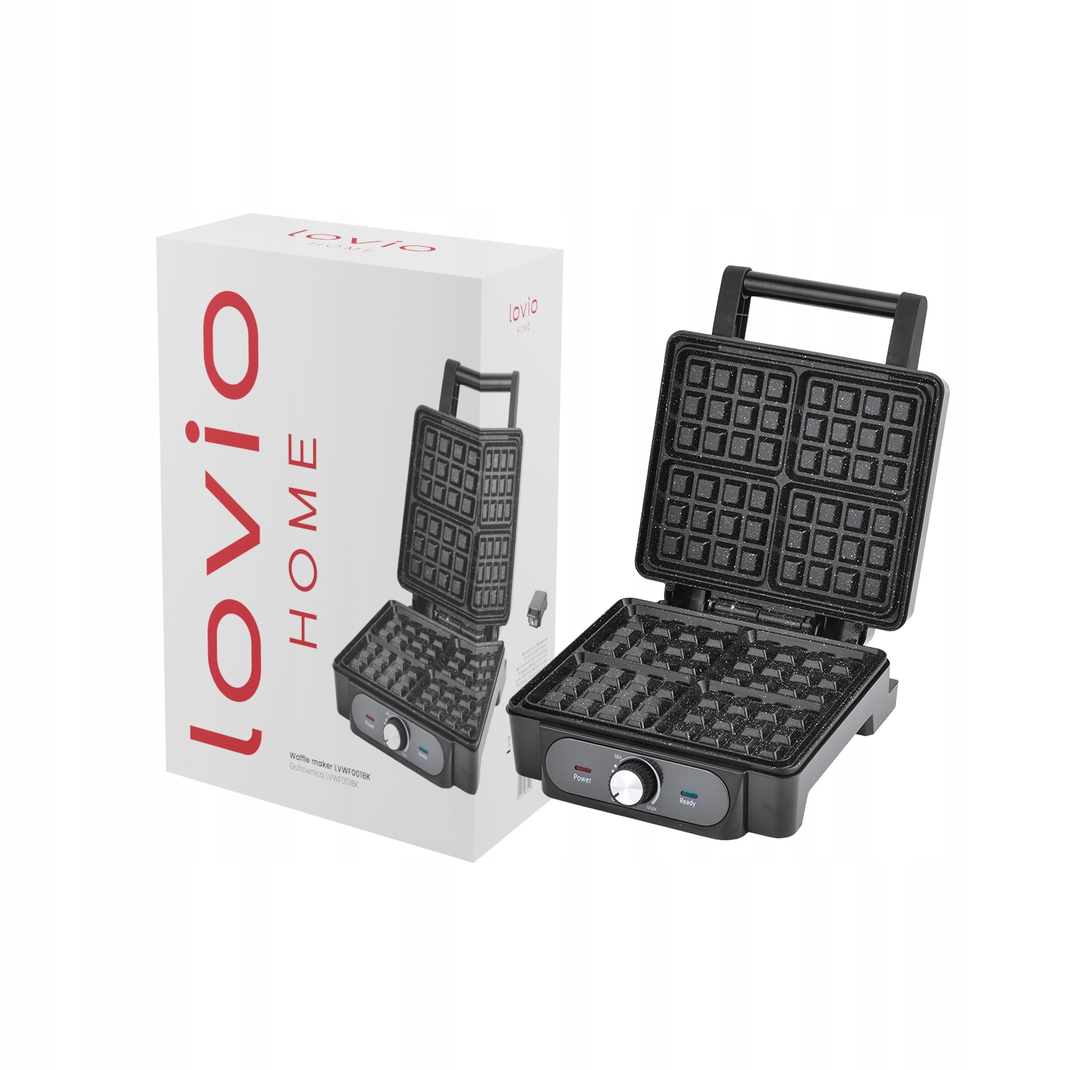 GOFROWNICA ELEKTRYCZNA GRILL OPIEKACZ 2000W MOCNA NIEPRZYWIERAJĄCA WAFLE