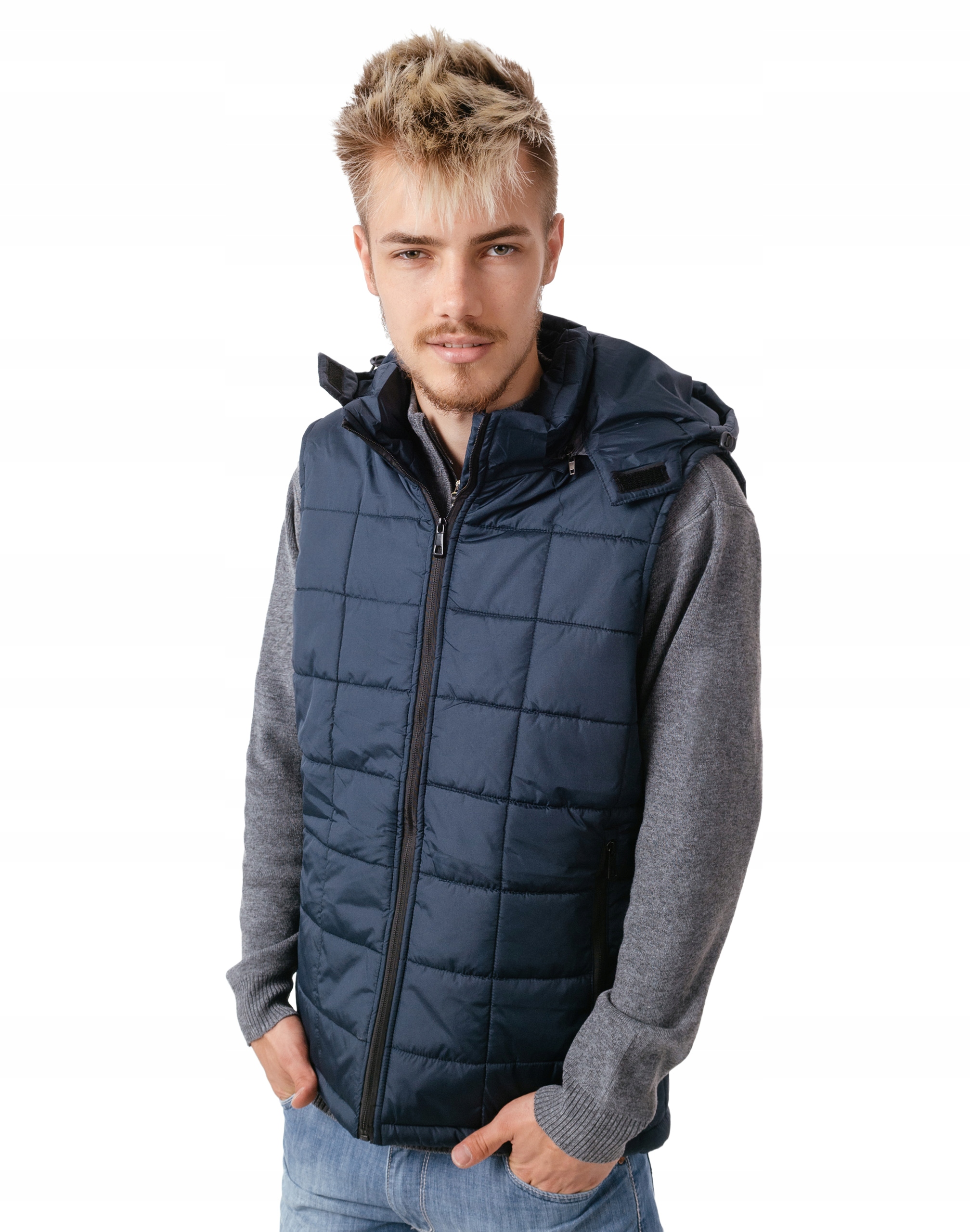 

Kamizelka Męska Ocieplana Bezrękawnik 8805-02 r XL