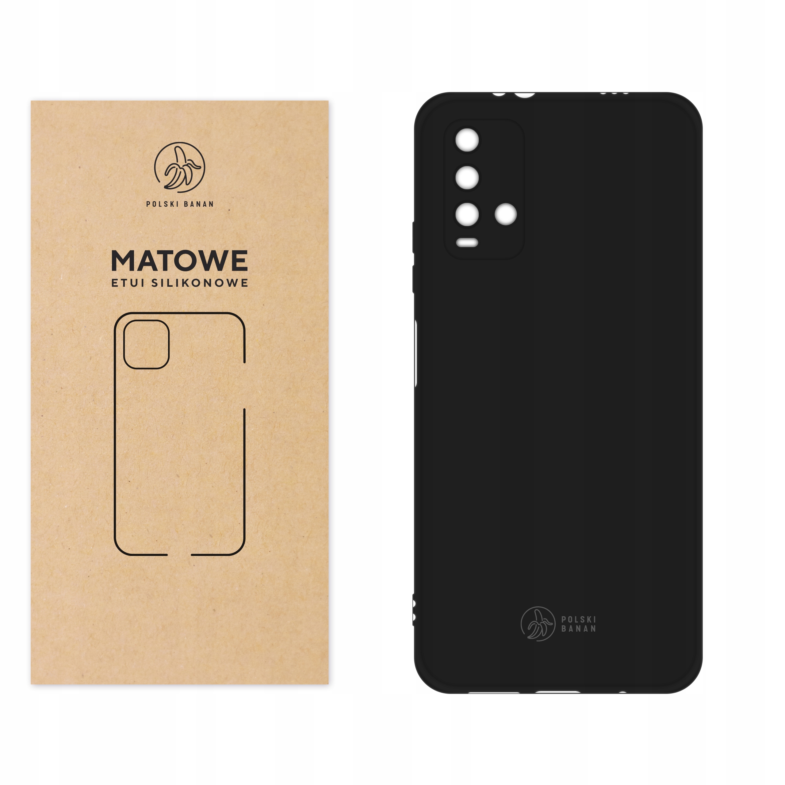 

Etui Matowe do Xiaomi Redmi 9T czarne