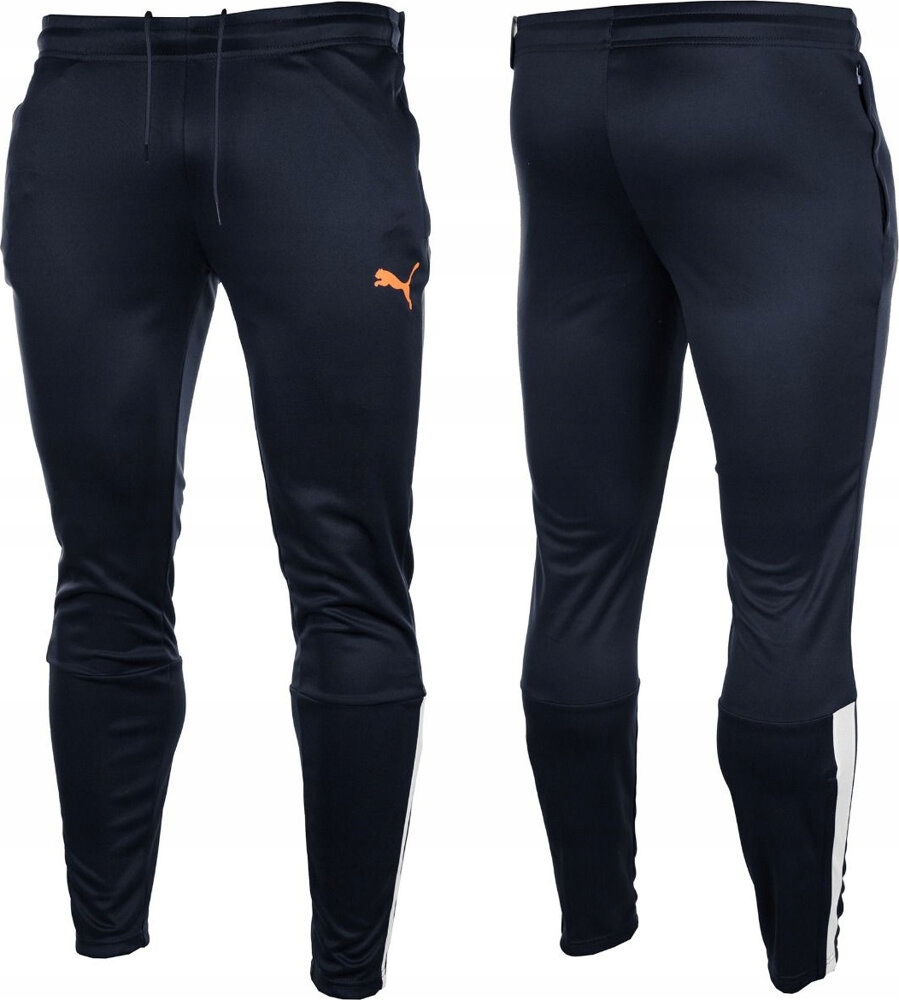 Pánské Kalhoty Puma Teamliga Training Pants Tmavě Modré 657242 47 vel. S