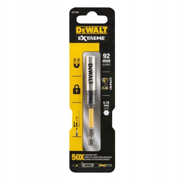 

DT7522 Dewalt Uchwyt Do Bitów Udarowy 92mm Extreme