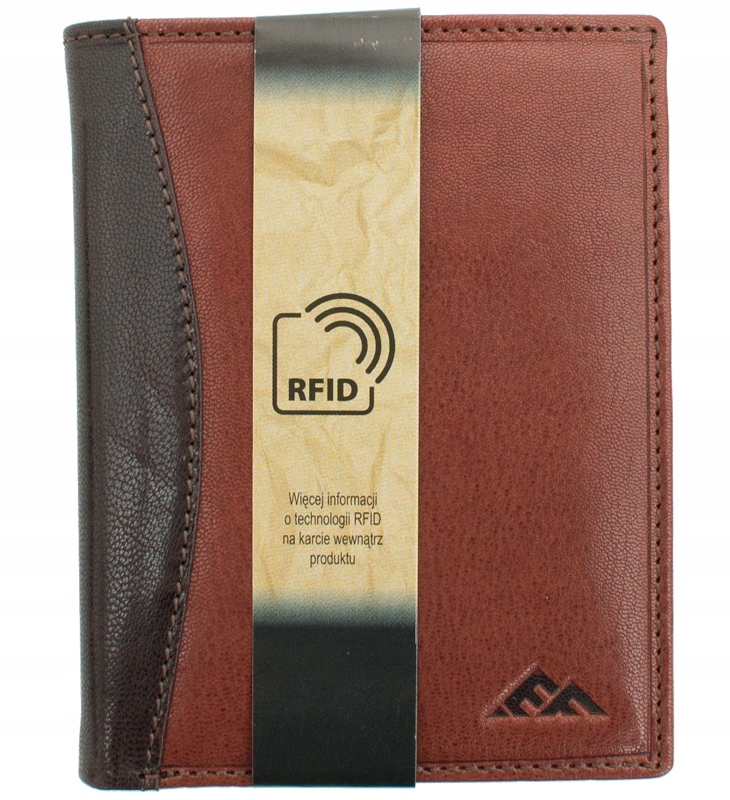 

P382 Męski portfel El Forrest skóra naturalna Rfid