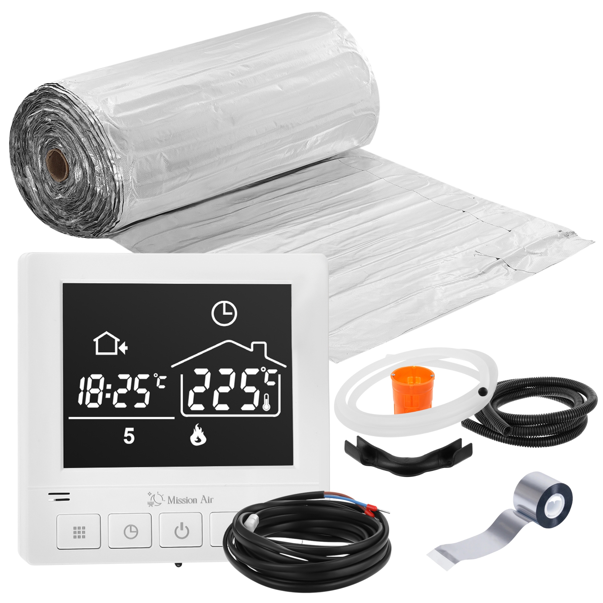 

Zestaw Mata grzewcza pod panele MAL-160W/m² 12m²